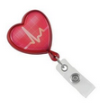 Heart Health Badge Reel w/ Swivel Back